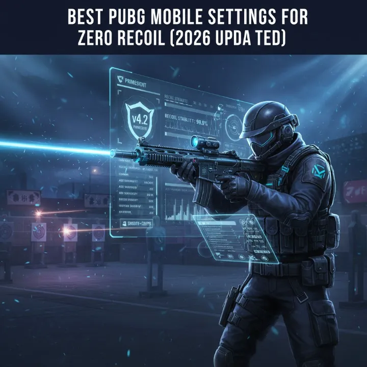 Best PUBG Mobile Settings for Zero Recoil (2026 Updated)