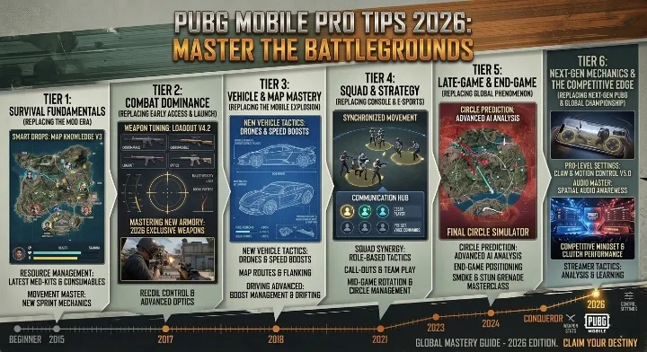 pubg mobile best tips and tricks 2026