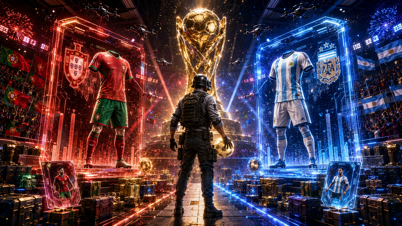 Portugal "Five Shields of Glory" vs Argentina "Albiceleste" — what each jersey looks like, how to get both